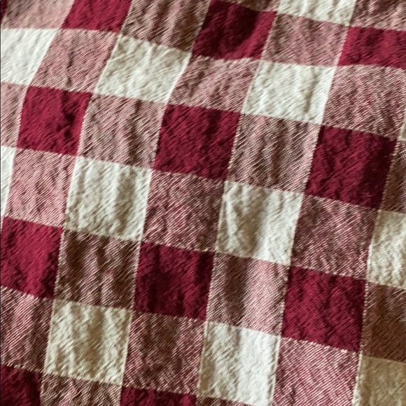 Eddie Bauer, plaid button shirt ♥️ - Picture 3 of 5